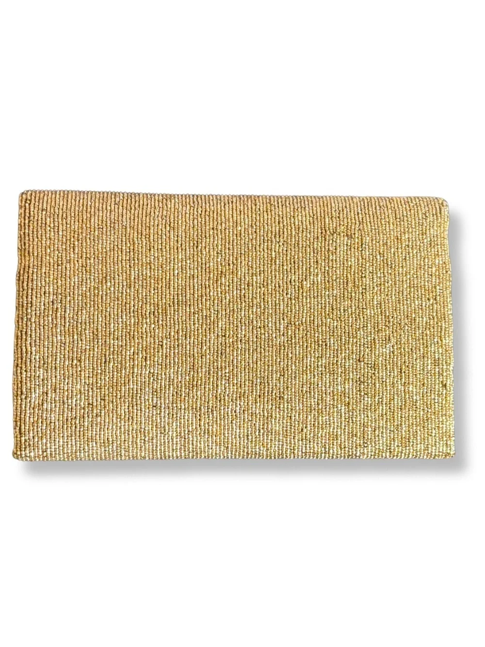 Handmade Beaded “COWGIRL” Clutch Purse Gold Pink Western Evening Bag Boho